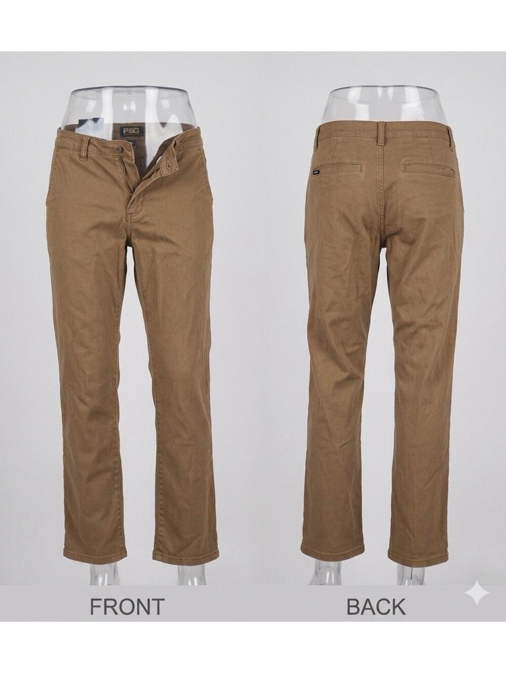 🤎 RSQ Straight Khaki Chino Pants Men’s 28x30 Casual 10-16 🤎
